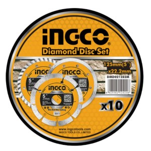 Ingco – Diamond Disc Set (125 mm) (10 Piece) Ingco – Diamond Disc Set (125 mm) (10 Piece)