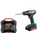 Metabo – Cordless Drill/Screwdriver BS18 with Drill Bit Assortment Set Metabo – Cordless Drill/Screwdriver BS18 with Drill Bit Assortment Set