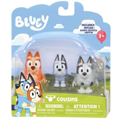 Bluey – Series 3 – Figure – 2 Pack – Cousins Bluey – Series 3 – Figure – 2 Pack – Cousins