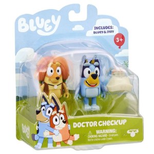 Bluey – Series 3 – Figure – 2 Pack – Doctor Check up Bluey – Series 3 – Figure – 2 Pack – Doctor Check up