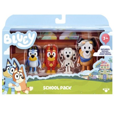 Bluey – Series 3 & Series 4 – Figure 4 Pack – School Pack Bluey – Series 3 & Series 4 – Figure 4 Pack – School Pack