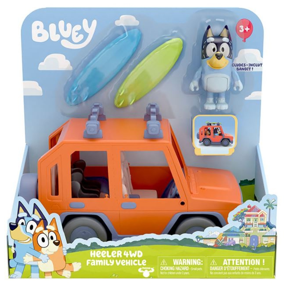 Bluey – Series 2 – Family Cruiser – Heeler 4WD Family Vehcicle Bluey – Series 2 – Family Cruiser – Heeler 4WD Family Vehcicle