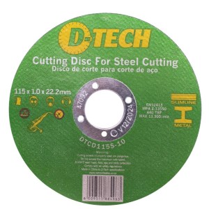 D-Tech – Cutting Disc For Steel Cutting – Pack Of 25 D-Tech – Cutting Disc For Steel Cutting – Pack Of 25