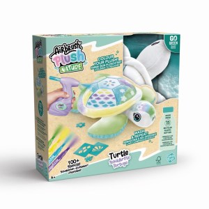 Style 4 Ever Airbrush Plush Green Turtle Style 4 Ever Airbrush Plush Green Turtle