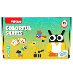 Puedo – Colorful Shapes – 29 Piece Puedo – Colorful Shapes – 29 Piece