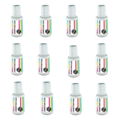 Collosso – Correction fluid (20 ml) brush, Box of 12 Collosso – Correction fluid (20 ml) brush, Box of 12