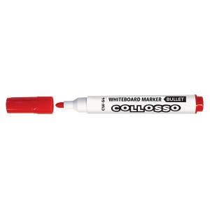 Collosso – Red Whiteboard Markers Bullet Point , Box of 10 Collosso – Red Whiteboard Markers Bullet Point , Box of 10
