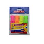 Penflex – Highlighters Wallet of 4 ( 1.5 mm) Chisel Tip Penflex – Highlighters Wallet of 4 ( 1.5 mm) Chisel Tip