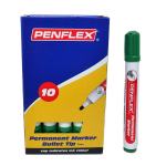 Penflex – Green Permanent Markers , Box of 10 Penflex – Green Permanent Markers , Box of 10