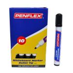 Penflex – Black Whiteboard Markers , Box of 10 Penflex – Black Whiteboard Markers , Box of 10