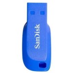 San Disk – Cruzer Blade 2.0 Flash Drive (16 GB) Electric Blue San Disk – Cruzer Blade 2.0 Flash Drive (16 GB) Electric Blue