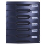 SDS – 6 Drawer Filing System, Anthracite Grey SDS – 6 Drawer Filing System, Anthracite Grey