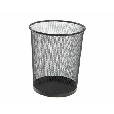 SDS – Round Waste Bin Black M900 Wire Mesh Metal SDS – Round Waste Bin Black M900 Wire Mesh Metal