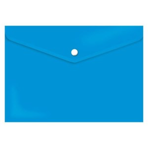 Treeline – Carry Folder A4 PVC Azure Blue with Stud – Pack of 12 Treeline – Carry Folder A4 PVC Azure Blue with Stud – Pack of 12