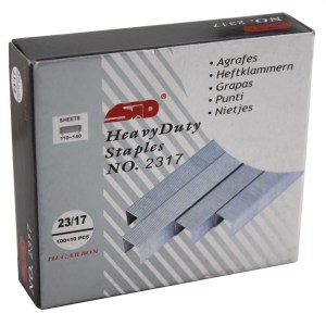 STD – Staples 23/17 – 120 to 160 Sheets (1000 per box) STD – Staples 23/17 – 120 to 160 Sheets (1000 per box)