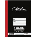 Treeline – Hard Cover Counter Books 1Q A4 96 pg , Feint & Margin Treeline – Hard Cover Counter Books 1Q A4 96 pg , Feint & Margin
