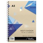 Treeline – A5 Spiral Note Books Side Bound Wiro 100 pg , Pack of 10 Treeline – A5 Spiral Note Books Side Bound Wiro 100 pg , Pack of 10