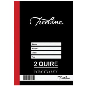 Treeline – Hard Cover Book 2 Quire A4 192 pg, Feint & Margin (Carton of 50) Treeline – Hard Cover Book 2 Quire A4 192 pg, Feint & Margin (Carton of 50)