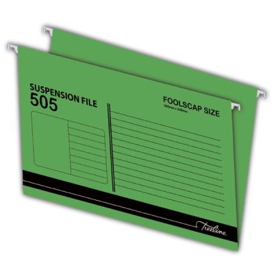 Treeline – Green Foolscap Suspension File 505 , Box of 25 Treeline – Green Foolscap Suspension File 505 , Box of 25