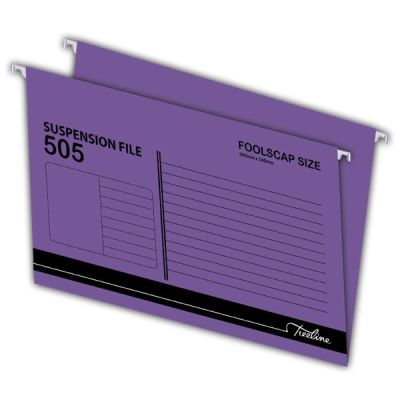 Treeline – Foolscap Suspension File , Purple Box of 25 Treeline – Foolscap Suspension File , Purple Box of 25