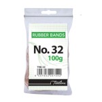 Treeline – No. 32 Rubber Bands – 100gm 75 x 3mm – Pack of 10 Treeline – No. 32 Rubber Bands – 100gm 75 x 3mm – Pack of 10