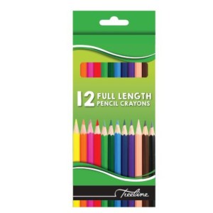 Treeline – Pencil Crayons 12’s Full Length (Pack of 12) Treeline – Pencil Crayons 12’s Full Length (Pack of 12)