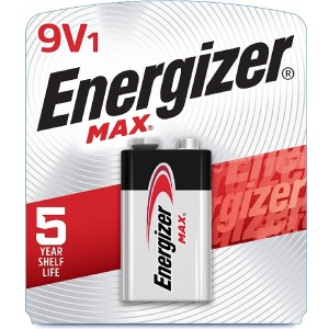 Energizer – Max Alkaline 9V Blister Pack 1 Energizer – Max Alkaline 9V Blister Pack 1