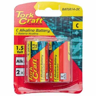 Tork Craft – C Alkaline Battery (1.5 V) Tork Craft – C Alkaline Battery (1.5 V)