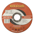 Tork Craft – Cutting Disc Industrial Metal (Pack of 5) Tork Craft – Cutting Disc Industrial Metal (Pack of 5)
