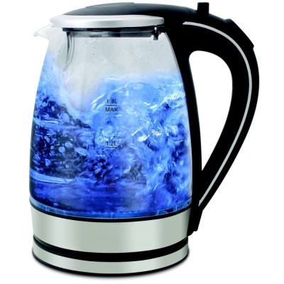 SourceDirect – Glass Kettle 1.8 L (2200 w) – Blue SourceDirect – Glass Kettle 1.8 L (2200 w) – Blue