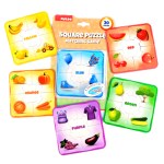 Puedo – Square Puzzle Matching Colors Puedo – Square Puzzle Matching Colors