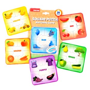 Puedo – Square Puzzle Matching Colors Puedo – Square Puzzle Matching Colors