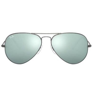 Ray-Ban – RB3025 Sunglasses Aviator – Silver Mirror Gun Metal Frame Ray-Ban – RB3025 Sunglasses Aviator – Silver Mirror Gun Metal Frame