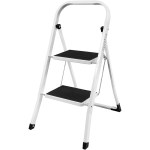 Household – 2 Step Folding Ladder (Heavy-Duty – 150kg) – White Household – 2 Step Folding Ladder (Heavy-Duty – 150kg) – White