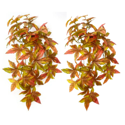 Toolhome Blossoms – Hanging Maple Bush – Pack of 2 – 53cm Toolhome Blossoms – Hanging Maple Bush – Pack of 2 – 53cm