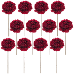 Toolhome Blossoms – Peony – Dark Red – Pack of 12 Stems – 59cm Toolhome Blossoms – Peony – Dark Red – Pack of 12 Stems – 59cm