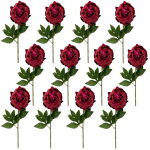 Toolhome Blossoms – Closed Peony – Dark Red (Pack of 12 Stems) – 47cm Toolhome Blossoms – Closed Peony – Dark Red (Pack of 12 Stems) – 47cm