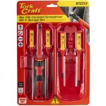 Tork Craft – 8pc Ub Screwdriver Set Vde Insulated C/W Storage Box Tork Craft – 8pc Ub Screwdriver Set Vde Insulated C/W Storage Box
