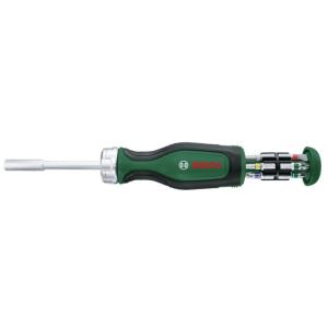 Bosch – Ratchet Screwdriver with 12 Bits Bosch – Ratchet Screwdriver with 12 Bits