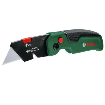 Bosch – Folding Knife – 175x40mm with 3 Trapezoid Blades Bosch – Folding Knife – 175x40mm with 3 Trapezoid Blades