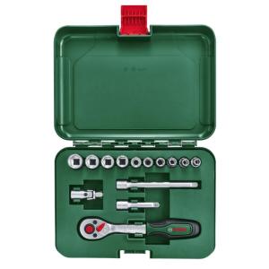 Bosch – 14-Piece – 1/4 Drive Socket Set Bosch – 14-Piece – 1/4 Drive Socket Set