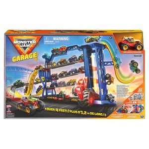 Monster Jam 1:64 Monster Garage Playset Monster Jam 1:64 Monster Garage Playset