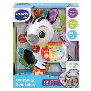 Vtech On The Go Soft Zebra Vtech On The Go Soft Zebra