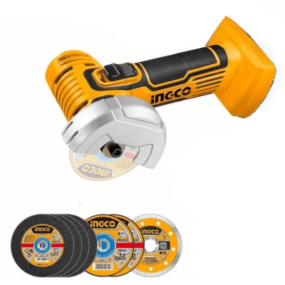 Ingco – Lithium-Ion – Mini Cut-off Tool/Grinder – 20V Ingco – Lithium-Ion – Mini Cut-off Tool/Grinder – 20V