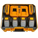 Ingco – Cordless 20v – 2Ah and 4Ah Battery Charger Kit Ingco – Cordless 20v – 2Ah and 4Ah Battery Charger Kit