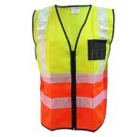 Dromex Two Tone Lime/Orange Reflective Vest – 3XL Dromex Two Tone Lime/Orange Reflective Vest – 3XL