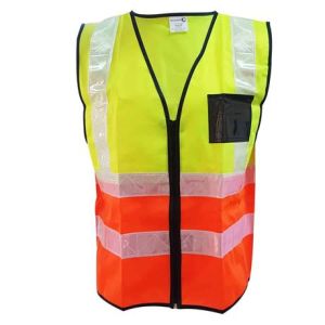Dromex Two Tone Lime/Orange Reflective Vest – 3XL Dromex Two Tone Lime/Orange Reflective Vest – 3XL