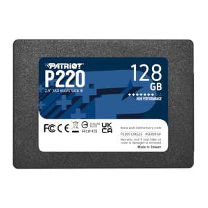 Patriot P220 2.5″ 128GB SATA Solid State Drive Patriot P220 2.5″ 128GB SATA Solid State Drive