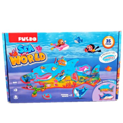 Puedo – Sea World Puzzle (35 Piece) Puedo – Sea World Puzzle (35 Piece)