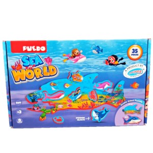 Puedo – Sea World Puzzle (35 Piece) Puedo – Sea World Puzzle (35 Piece)
